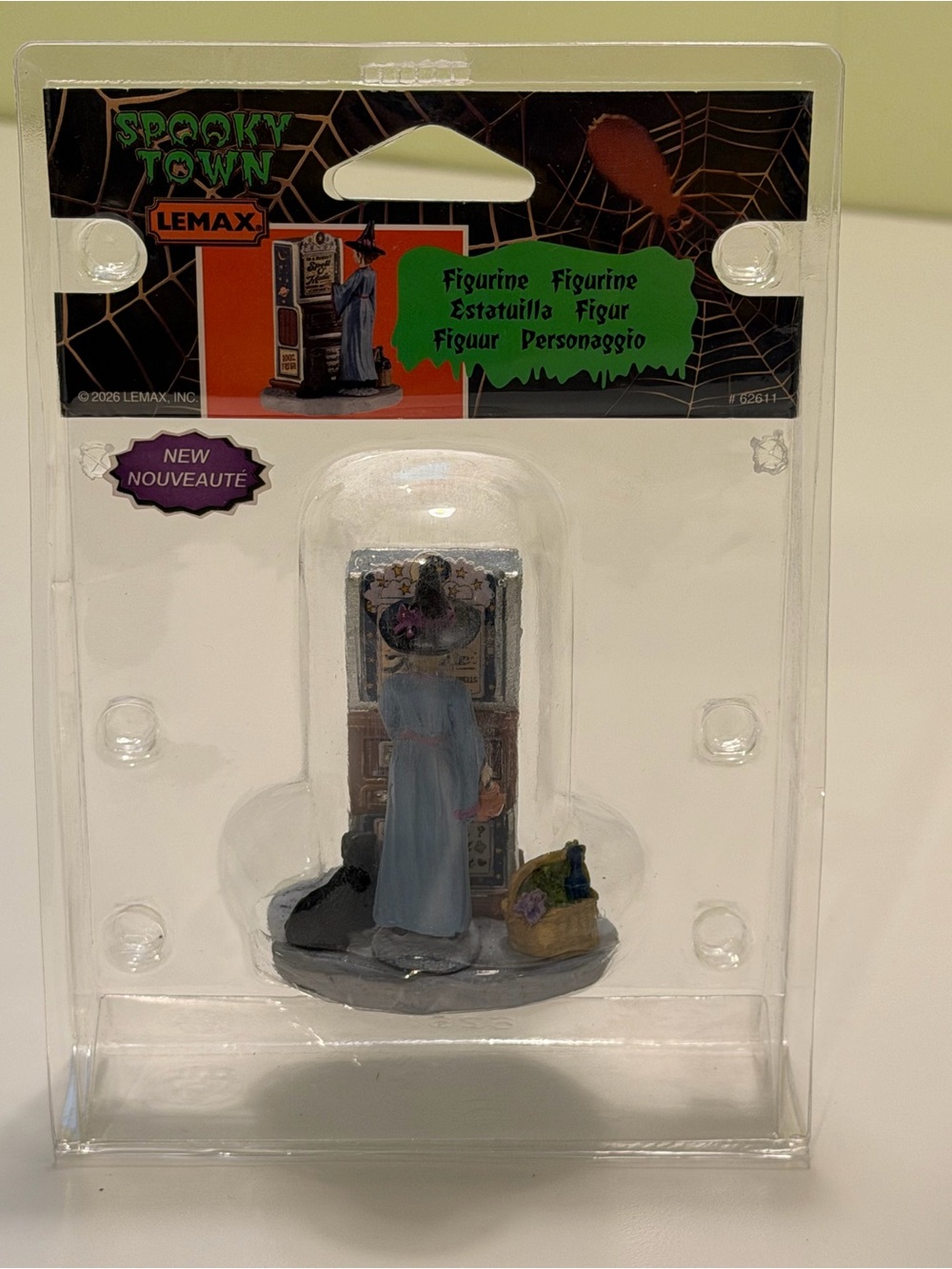 Lemax Spooky Town ‘26 Spell O' Matic Witch Figurine 62611 Halloween Village Acc